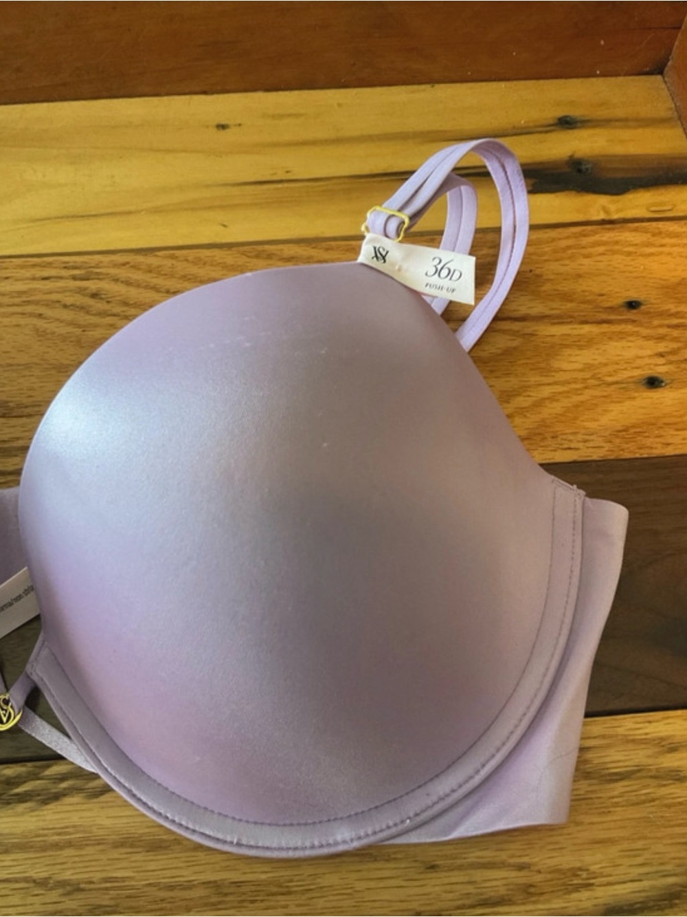 Victoria's Secret Light Purple Molded T-Shirt Bra size 36D NWT - Picture 4 of 9